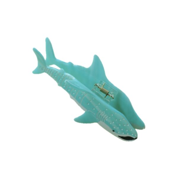 Cyan Shark Hair Clip - Image 2