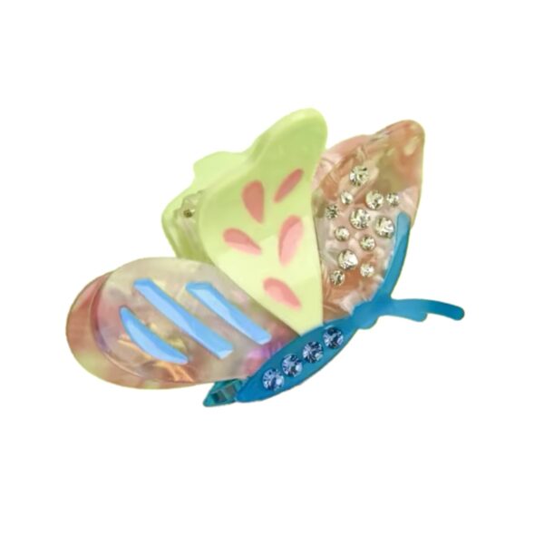 Sweet Butterfly Blue Hair Clip