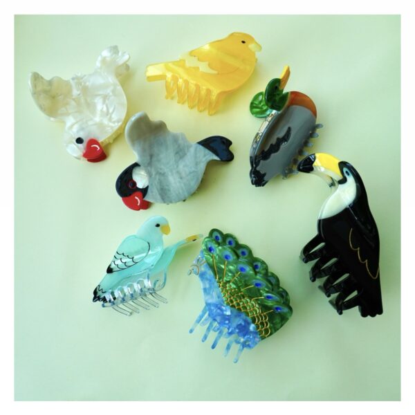 Mandarin Duck Hair Clip - Image 2