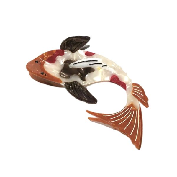 Colorful Koi Hair Clip