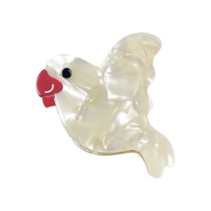 White Bird Hair Clip