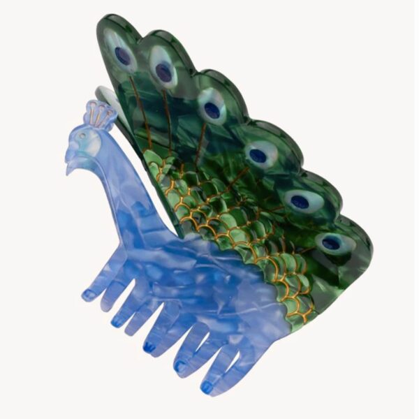 Peacock Hair Clip - Image 5