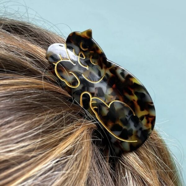 Tortoiseshell Cat Hair Clip - Image 2