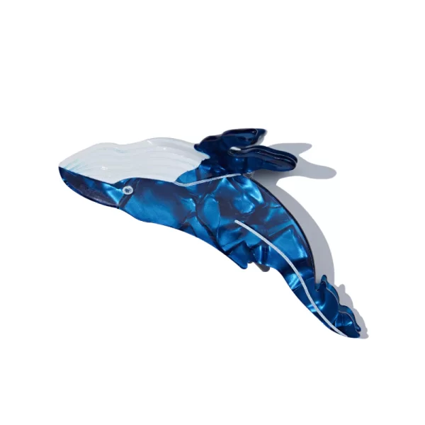 Blue Whale Hair Clip