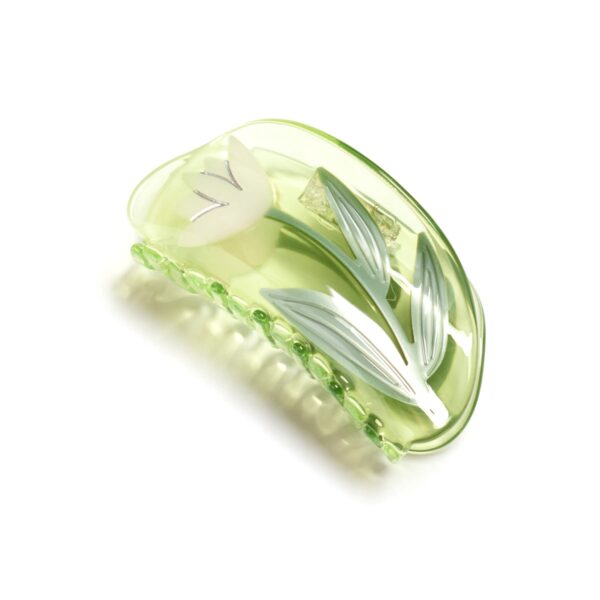 Thistle Flower Hair Clip