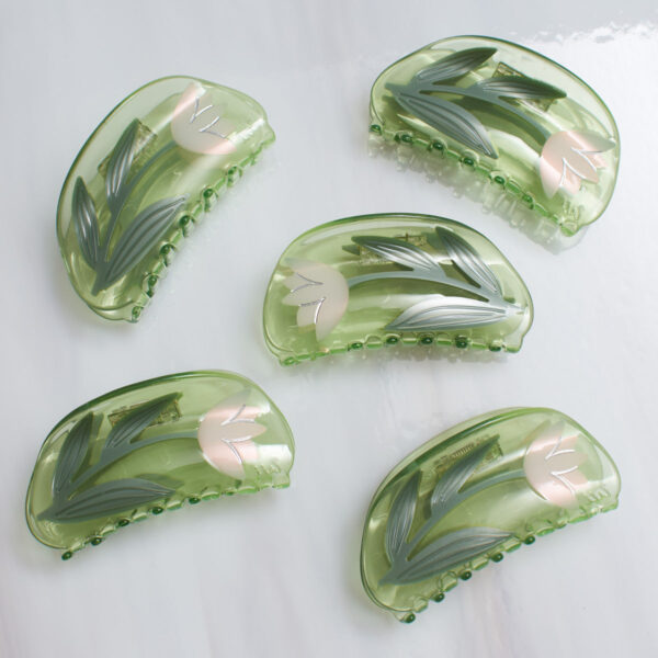 Thistle Flower Hair Clip - Image 4