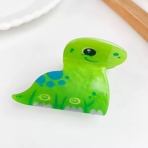 Green Dragon Kids Hair Clip - Image 2
