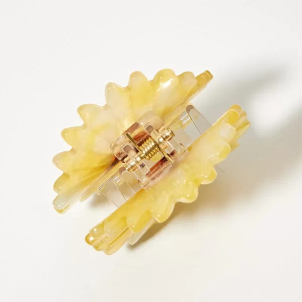 Yellow Daisy Hair Clip - Image 4